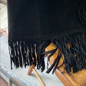 ABSOLUTELY THE MOST FUN SUEDE SKIRT EVER!